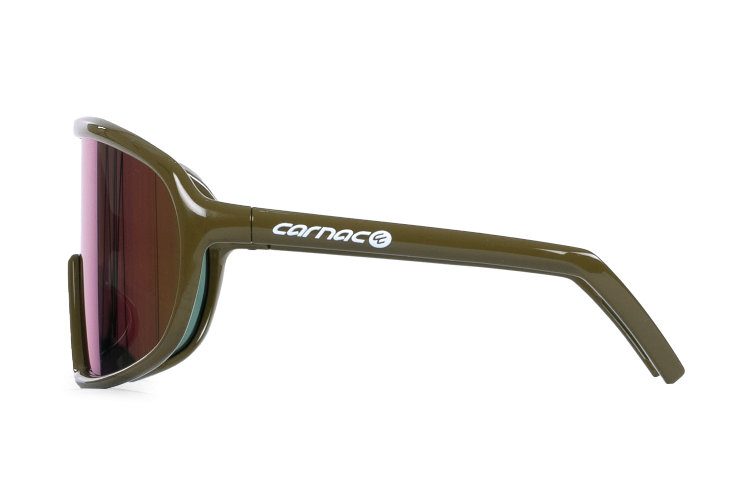 Carnac Para Sunglasses / Olive Drab Frame & Green Revo Lens