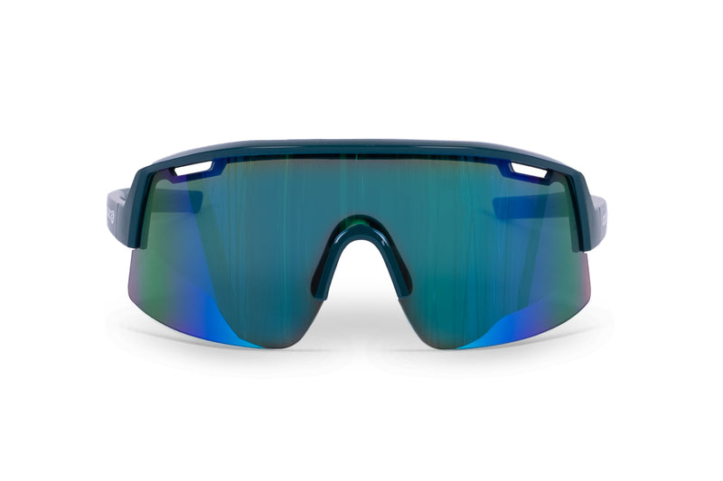 Carnac Vesta Sunglasses / Pine Green Frame &  Green Revo Lens