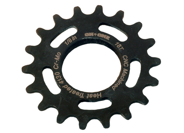 On-One CNC Chromoly Screw-on Track Cog 1/8in