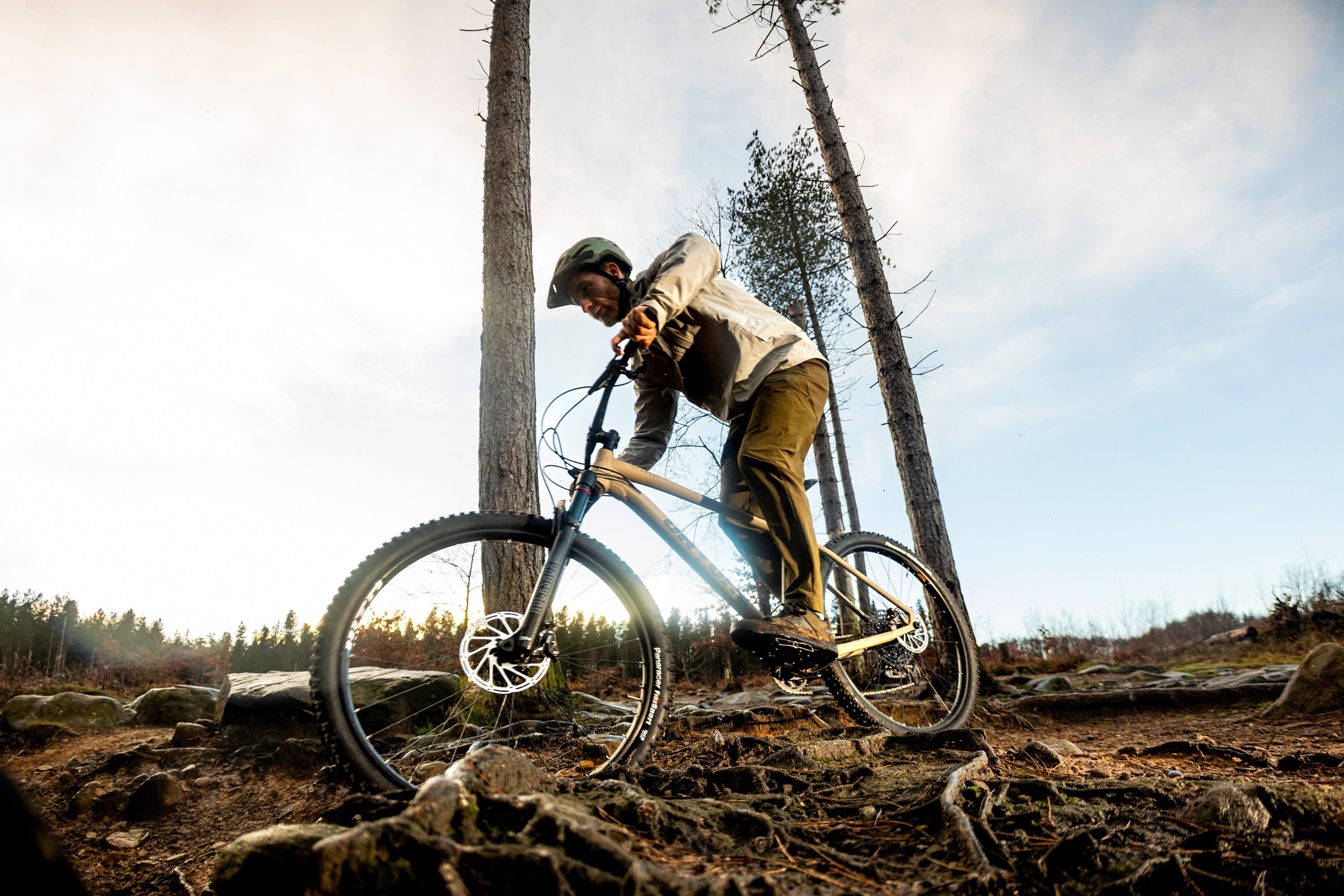 What are the different types of mountain bikes?