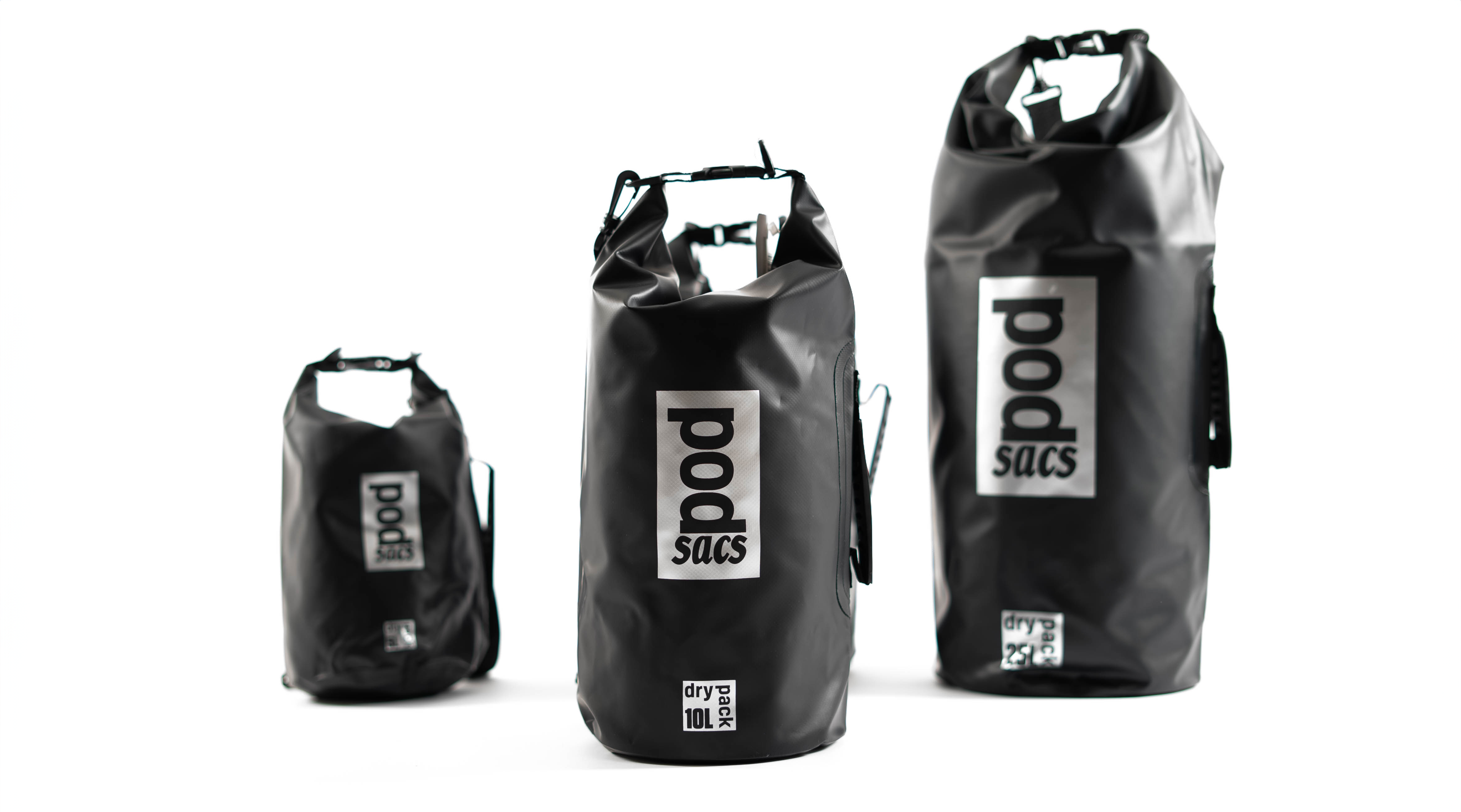 PODSACS Roll Top Waterproof Dry Bag