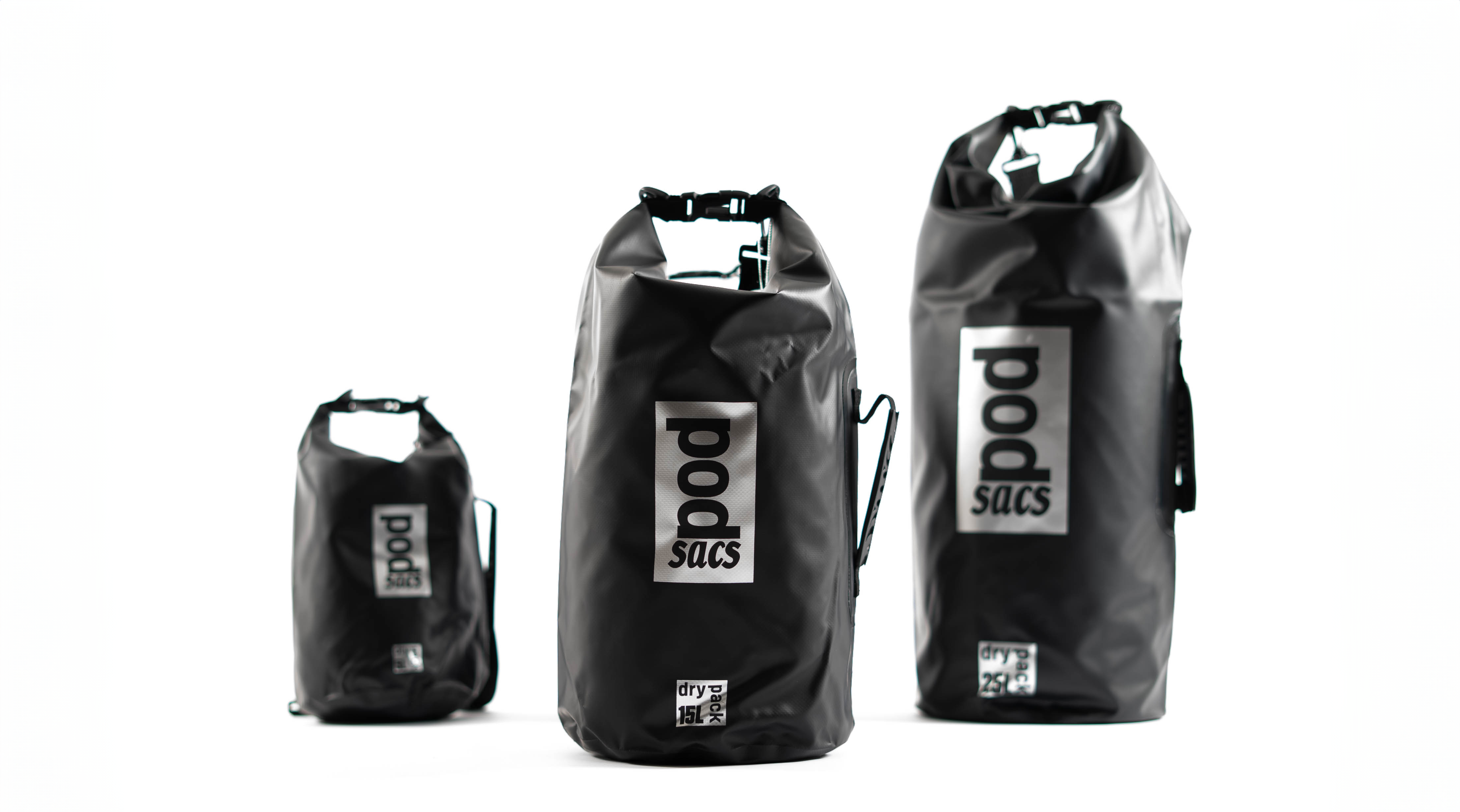 PODSACS Roll Top Waterproof Dry Bag