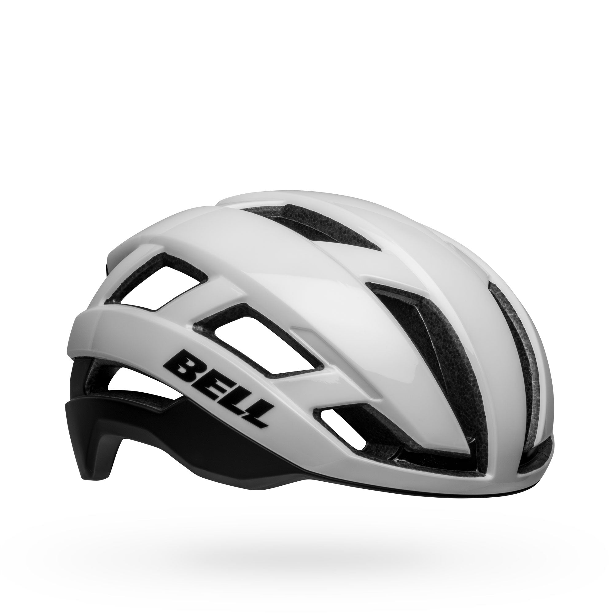 Bell Falcon XR LED MIPS Helmet - Matte/Gloss White/Black