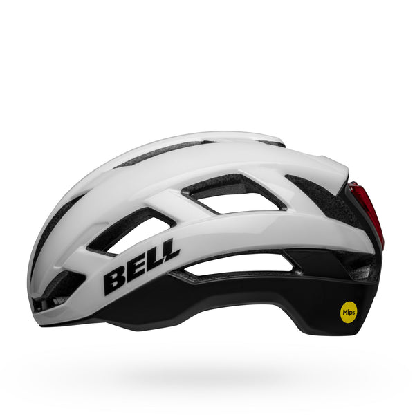 Bell Falcon XR LED MIPS Helmet - Matte/Gloss White/Black