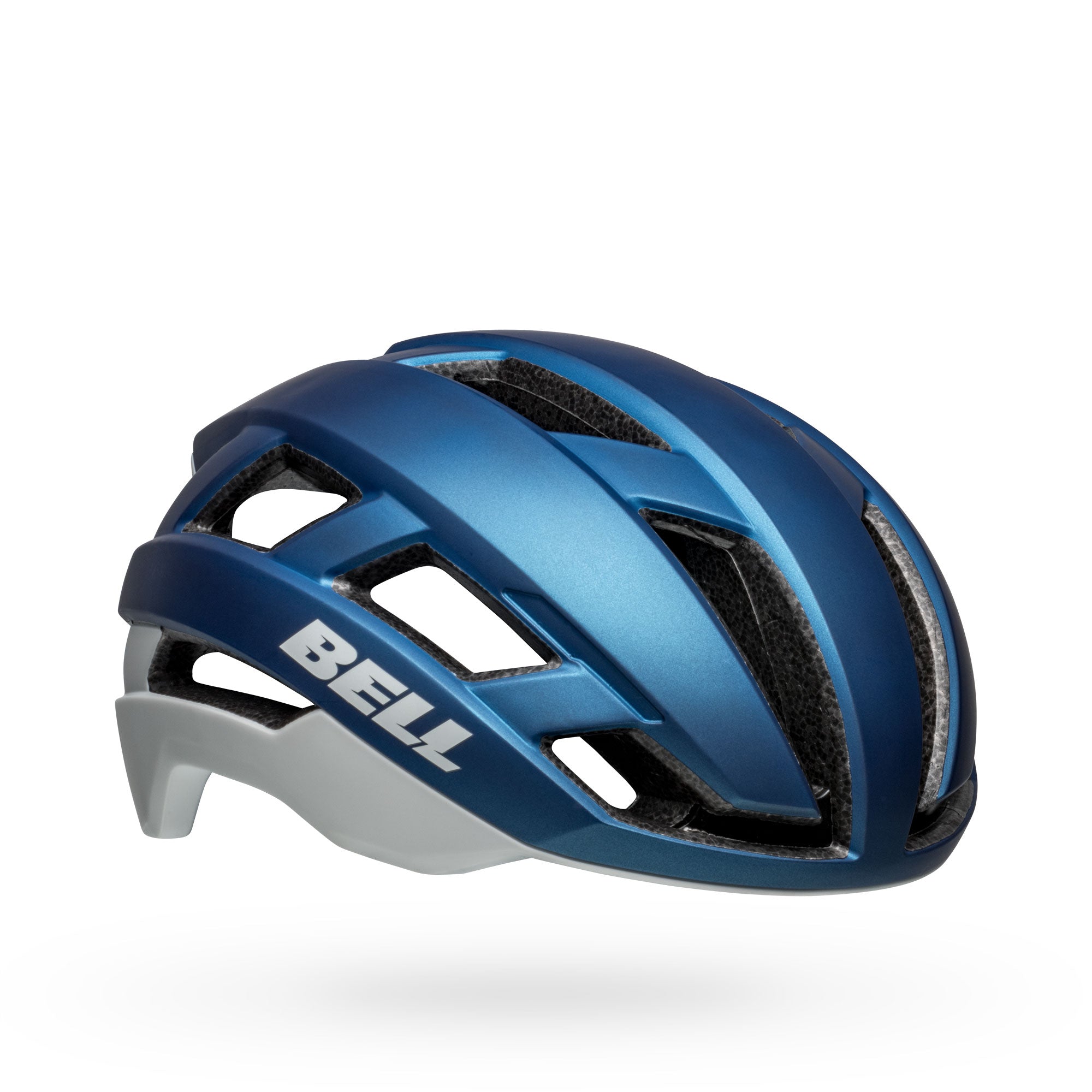 Bell Falcon XR LED MIPS Helmet - Matte Blue/Grey