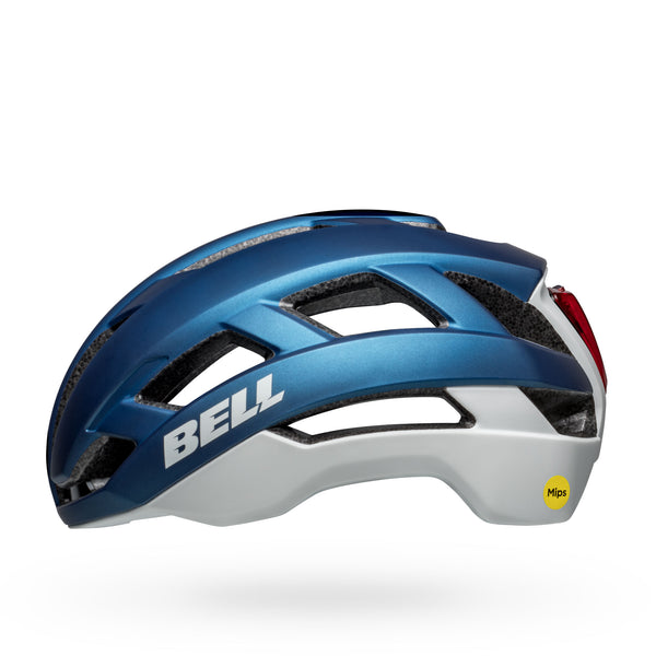 Bell Falcon XR LED MIPS Helmet - Matte Blue/Grey