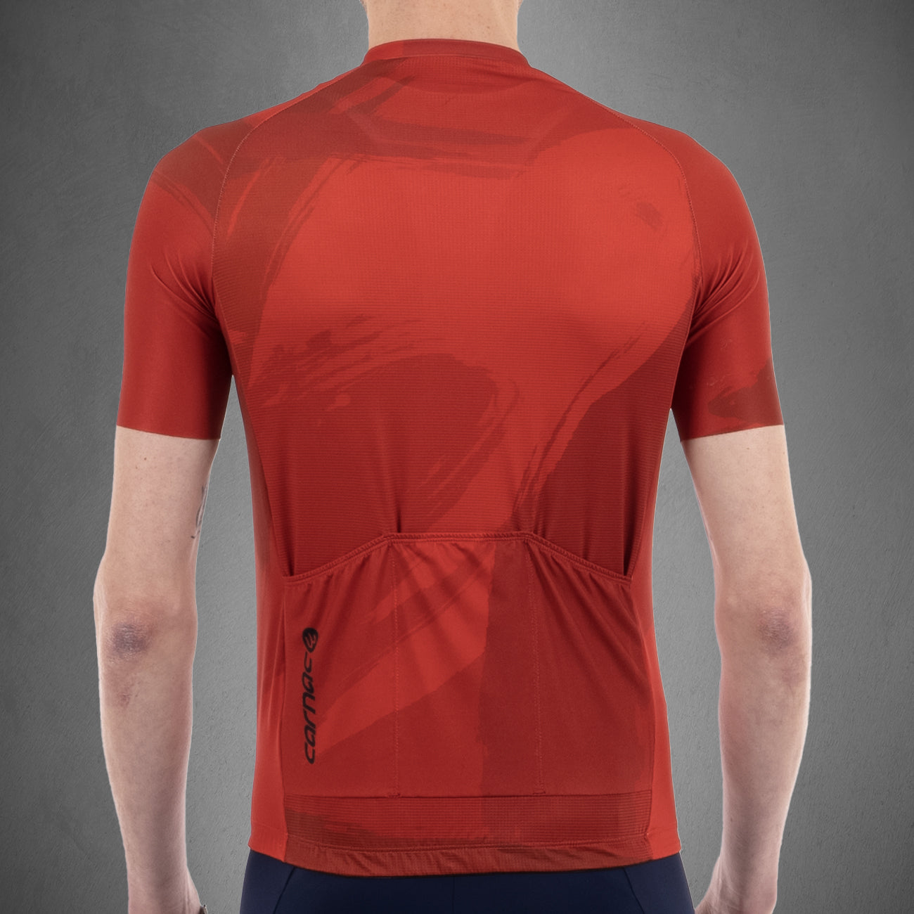 Carnac Men's Brosse Short Sleeve Jersey / Red