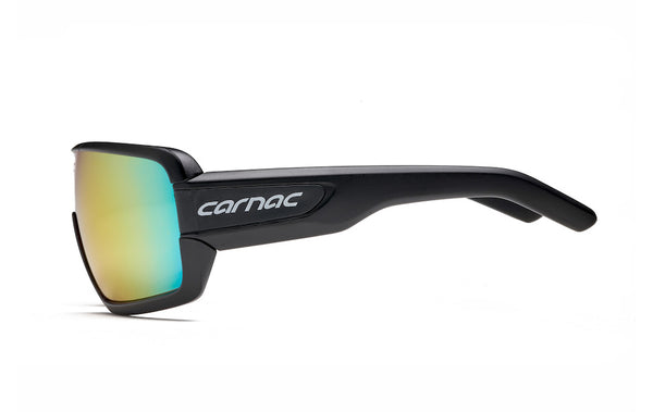 Carnac Feldman Sunglasses / Matt Black / Red Revo