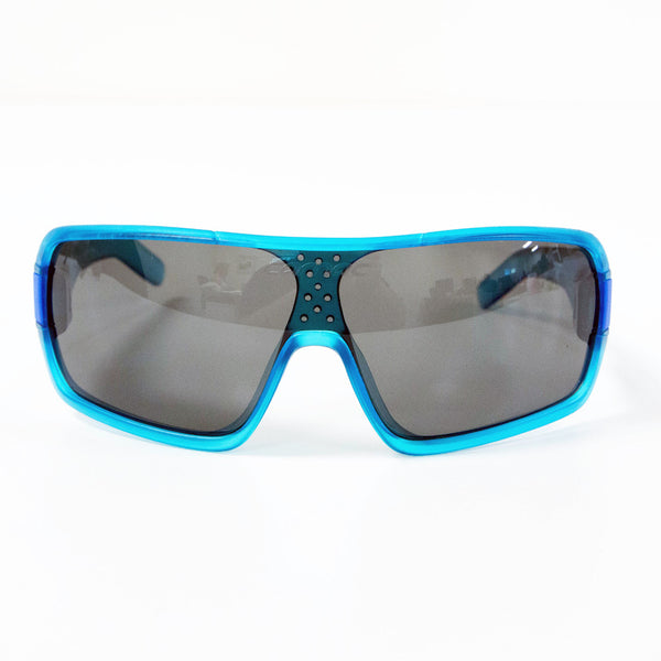 Carnac Feldman Polarised Sunglasses / Crystal Blue / Polarised Smoke Lenses