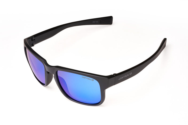 Carnac RSF SE Sunglasses / Matt Black / Blue Revo
