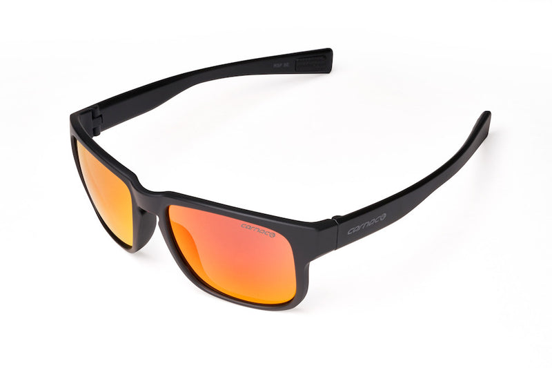 Carnac RSF SE Sunglasses / Matt Black / Black Red Revo
