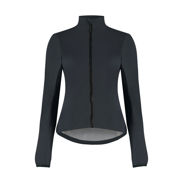 Carnac Women's Charcoal Waterproof Cycling Rain Jacket
