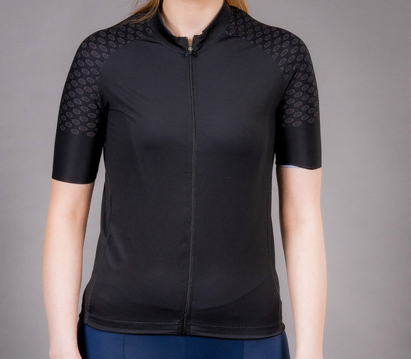 Carnac Women's Short Sleeve Jersey / Black