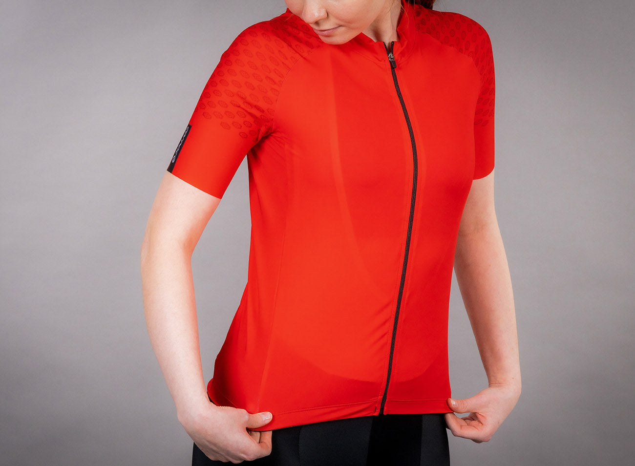 Carnac Women's Short Sleeve Jersey / Red