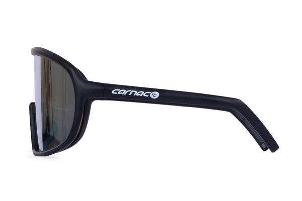 Carnac Para Sunglasses / Matt Black Frame & Gold Revo Lens