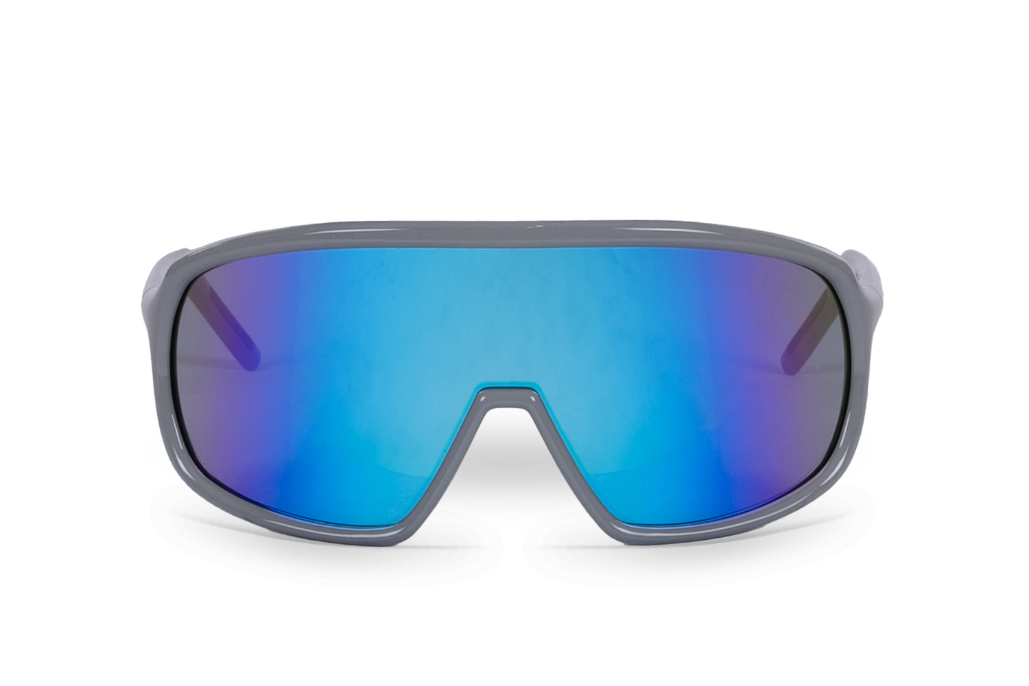 Carnac Para Sunglasses / Cool Grey Frame & Blue Revo Lens