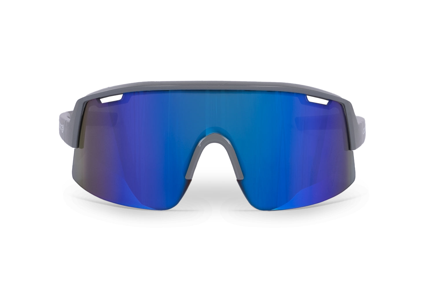 Carnac Vesta Sunglasses / Cool Grey Frame & Blue Revo Lens