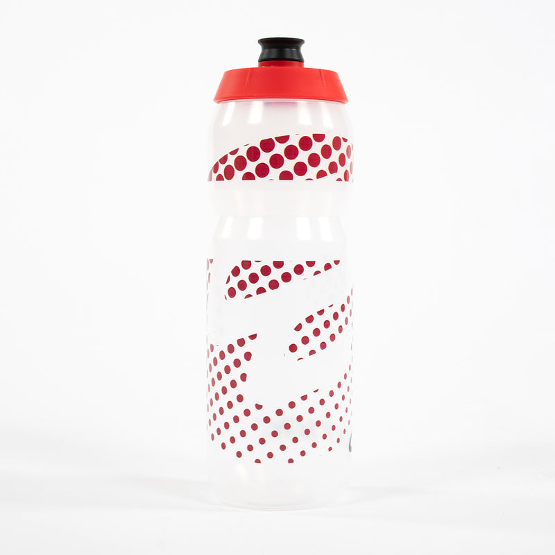 Carnac 750ml Water Bottle / Clear & Red