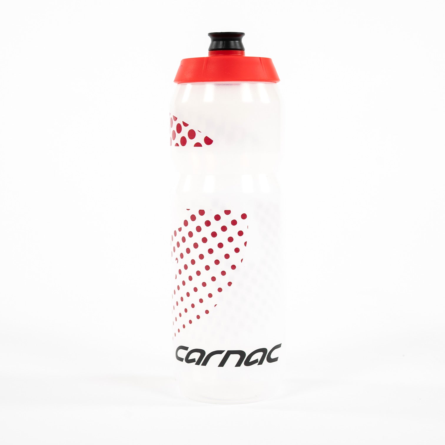Carnac 750ml Water Bottle / Clear & Red