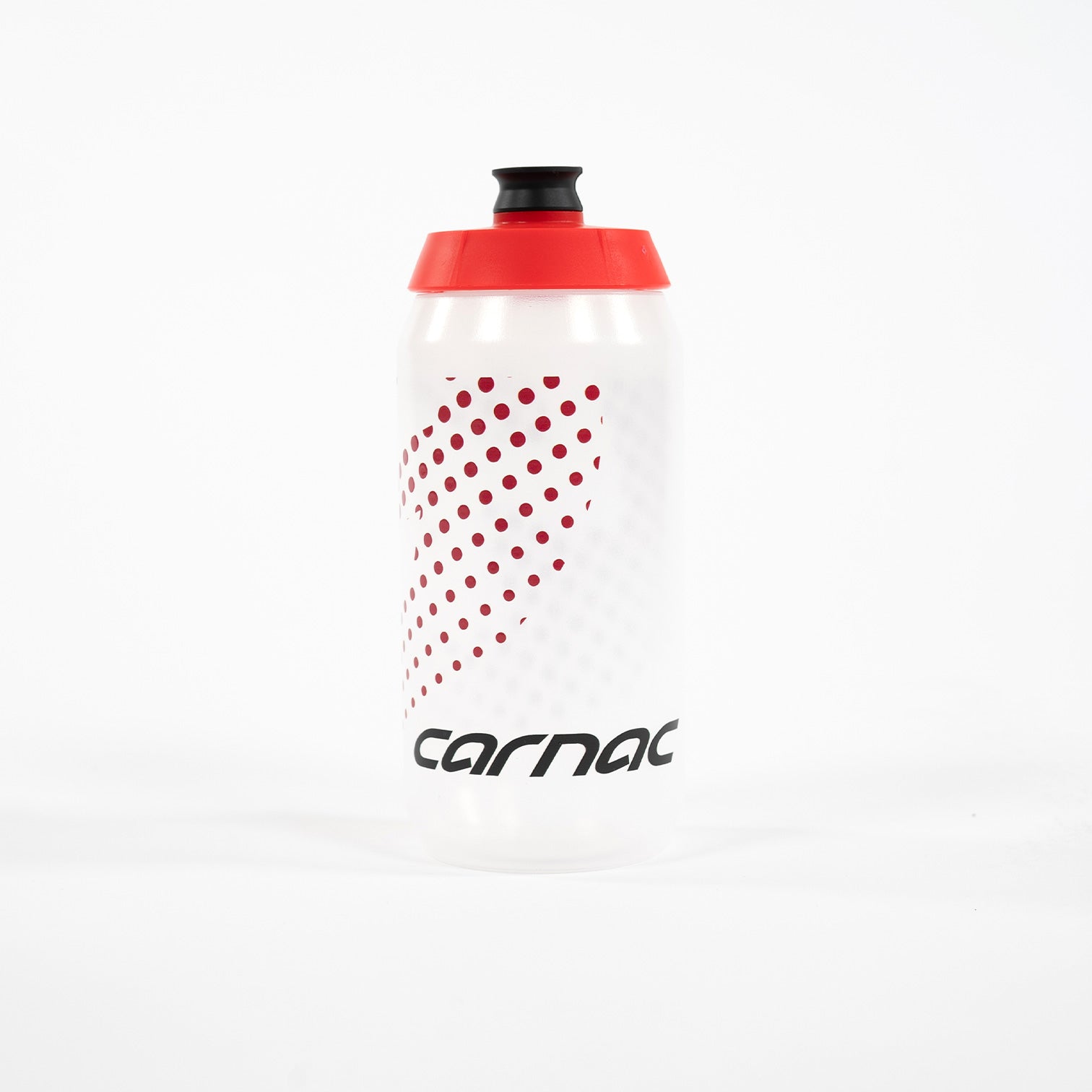 Carnac 550ml Water Bottle / Clear & Red
