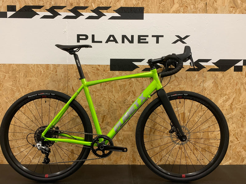 Planet X London Road Gravel Edition SRAM Rival 1 Bike - Large - Zesty Lime