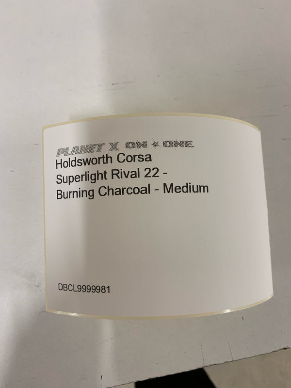 Holdsworth Corsa Superlight Rival 22 - Burning Charcoal - Medium