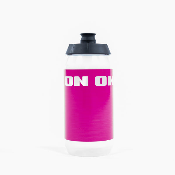On-One 550ml Water Bottle / Clear & Pink