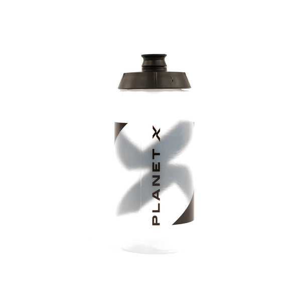 Planet X 550ml Water Bottle / Clear & Black