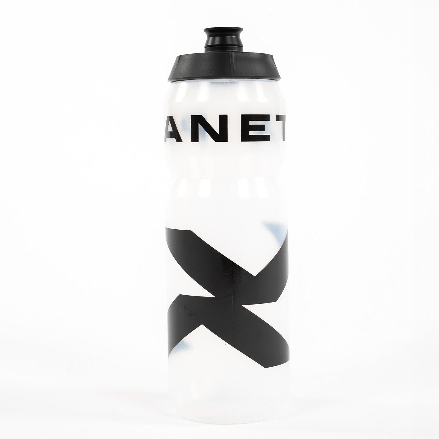 Planet X 750ml Water Bottle / Clear & Black