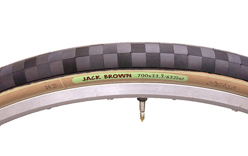 Jack Brown Green Folding Tyre