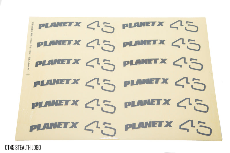 Planet X Wheelset Decals