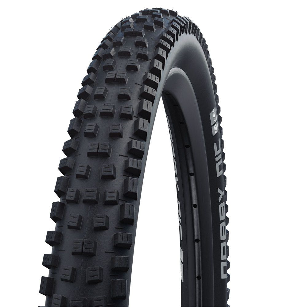 Schwalbe Nobby Nic Performance Twin Skin TLR Folding Tyre / 27.5 Inch / 2.4 Inch / Black / Twin Skin