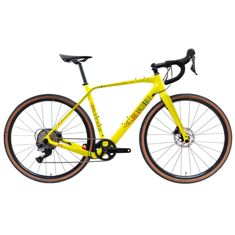 Cinelli King Zydeco Gumbo GRX 1x All Road Yellow Bike